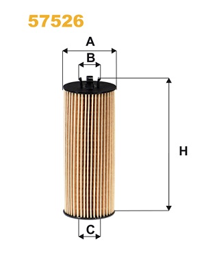 Filtro olio - 57526 WIX FILTERS