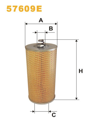 Filtro olio - 57609E WIX FILTERS