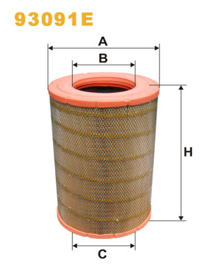 Luftfilter - 93091E WIX FILTERS