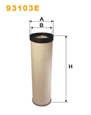 Filtro aria secondaria - 93103E WIX FILTERS