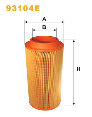 oro filtras - 93104E WIX FILTERS