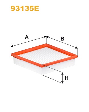 filtras, salono oras - 93135E WIX FILTERS