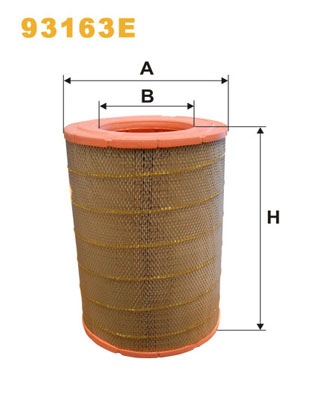 Filtro aria - 93163E WIX FILTERS