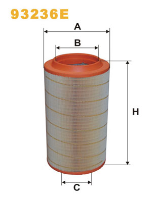 Luftfilter - 93236E WIX FILTERS