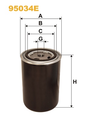 kuro filtras - 95034E WIX FILTERS