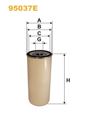 Kraftstofffilter - 95037E WIX FILTERS