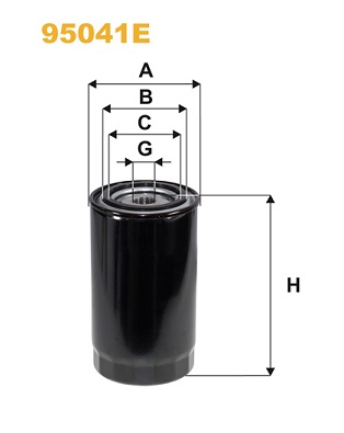 Fuel filter - 95041E WIX FILTERS