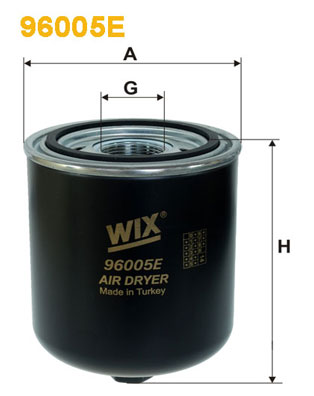 Air Dryer Cartridge, compressed-air system - 96005E WIX FILTERS