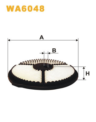 Air Filter - WA6048 WIX FILTERS