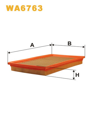 Air Filter - WA6763 WIX FILTERS