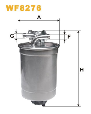 Fuel filter - WF8276 WIX FILTERS