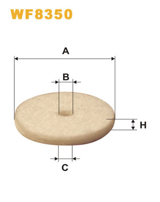 Kraftstofffilter - WF8350 WIX FILTERS