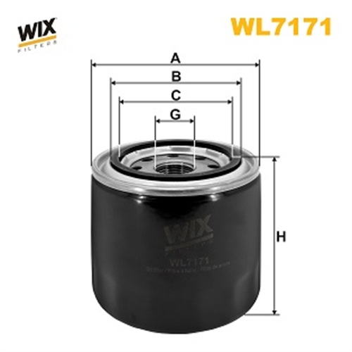 Oil Filter - WL7171 WIX FILTERS