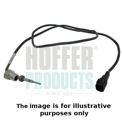 Sensore, Temperatura gas scarico - 7452429E HOFFER