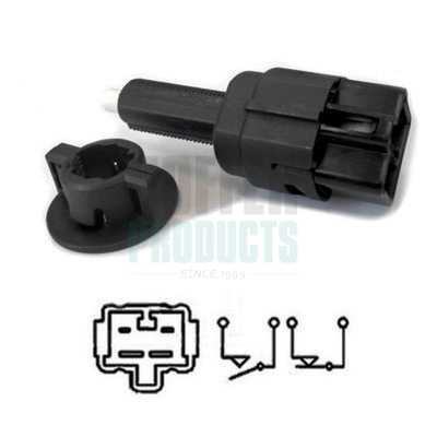 Interruttore luce freno - 3500107 HOFFER