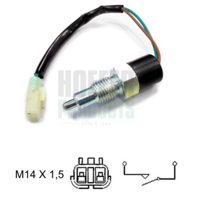 Interruttore, Luce di retromarcia - 3600054 HOFFER