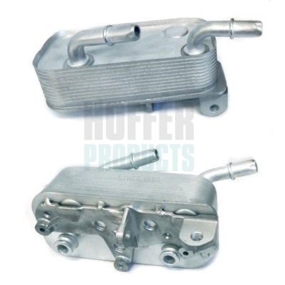 Oil Cooler, engine oil - 8095026 HOFFER