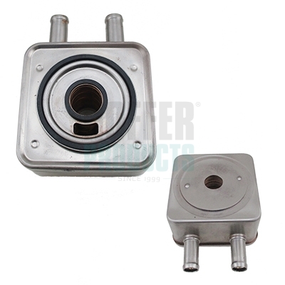Oil Cooler, engine oil - 8095291 HOFFER