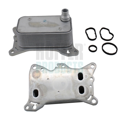 Oil Cooler, engine oil - 8095319 HOFFER