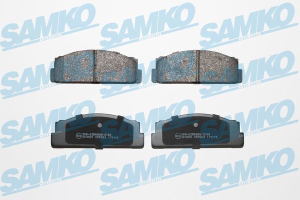 Bremsbelagsatz, Scheibenbremse - 5SP003 SAMKO