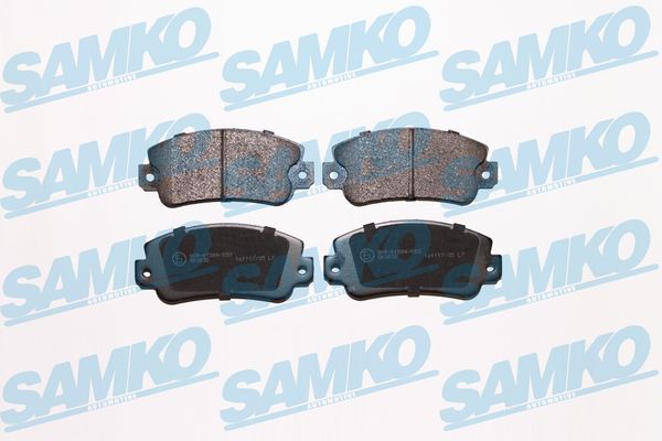 Kit pastiglie freno, Freno a disco - 5SP006 SAMKO