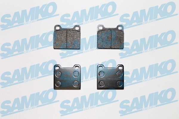 Комплект тормозных колодок, дисковый тормоз - 5SP024 SAMKO