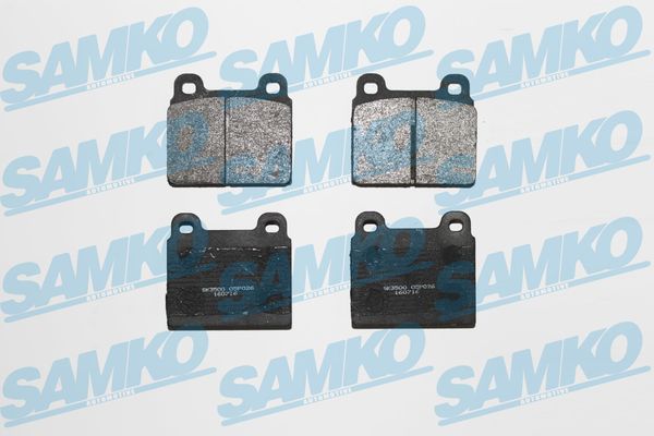 Brake Pad Set, disc brake - 5SP026 SAMKO
