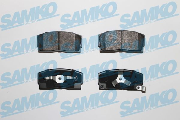 Комплект тормозных колодок, дисковый тормоз - 5SP055 SAMKO