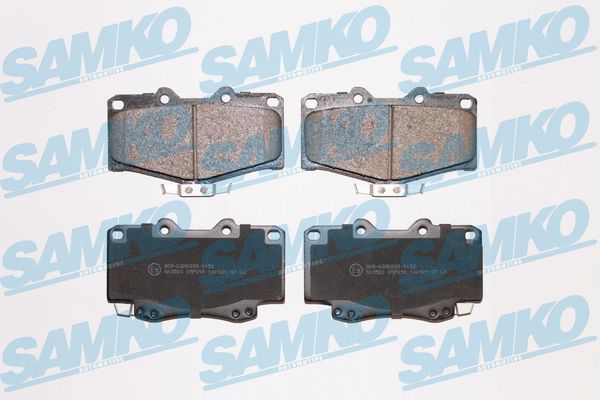 Bremsbelagsatz, Scheibenbremse - 5SP058 SAMKO