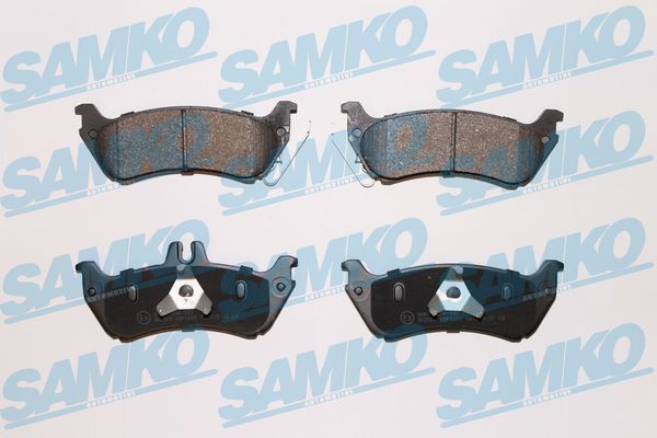 Brake Pad Set, disc brake - 5SP1000 SAMKO