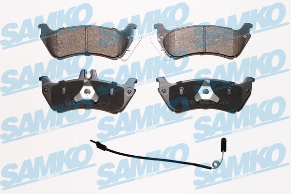 stabdžių trinkelių rinkinys, diskinis stabdys - 5SP1000A SAMKO