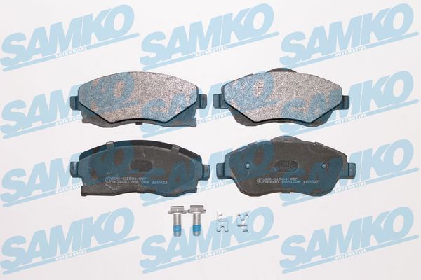 Brake Pad Set, disc brake - 5SP1004 SAMKO