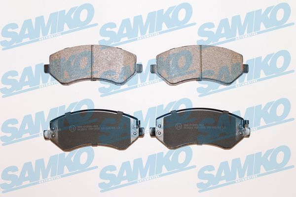 Brake Pad Set, disc brake - 5SP1005 SAMKO