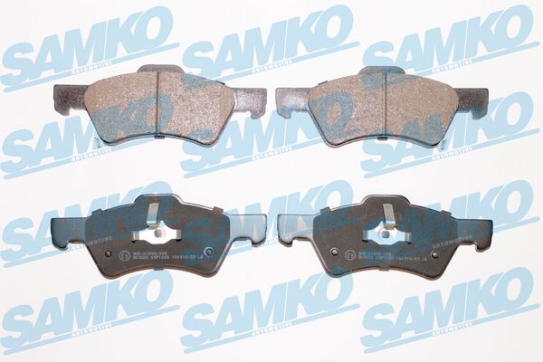 Brake Pad Set, disc brake - 5SP1006 SAMKO