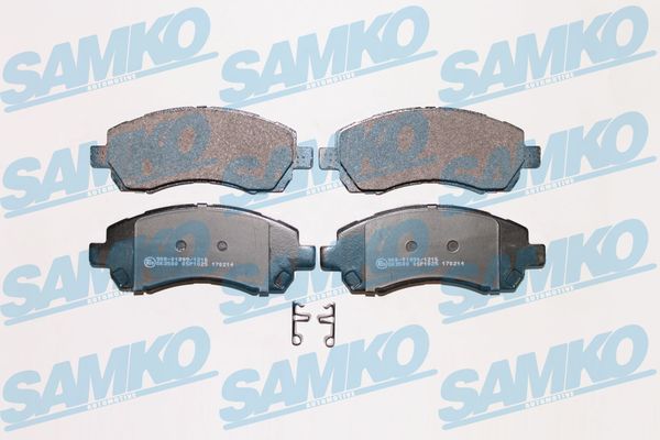 Brake Pad Set, disc brake - 5SP1025 SAMKO