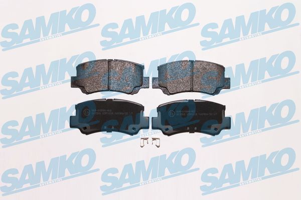 Комплект тормозных колодок, дисковый тормоз - 5SP1028 SAMKO