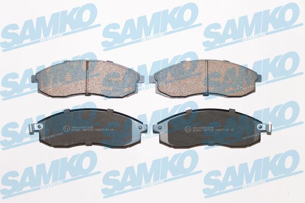 Brake Pad Set, disc brake - 5SP1030 SAMKO