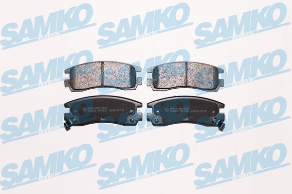 Brake Pad Set, disc brake - 5SP1031 SAMKO