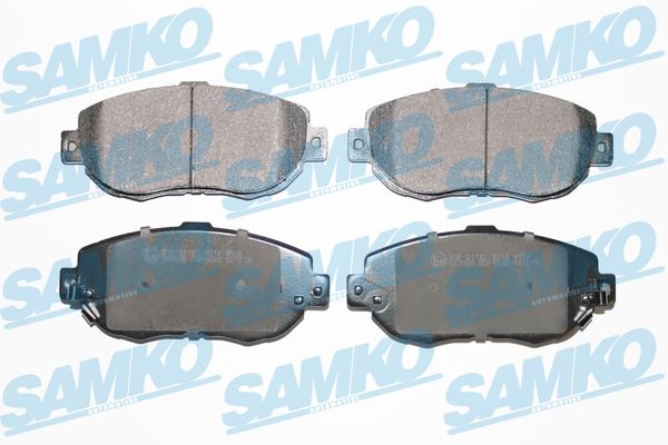 Комплект тормозных колодок, дисковый тормоз - 5SP1033 SAMKO