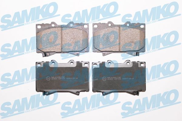 Brake Pad Set, disc brake - 5SP1050 SAMKO