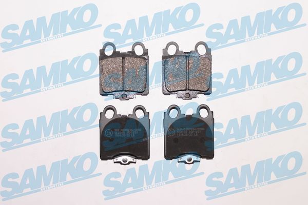 Комплект тормозных колодок, дисковый тормоз - 5SP1051 SAMKO