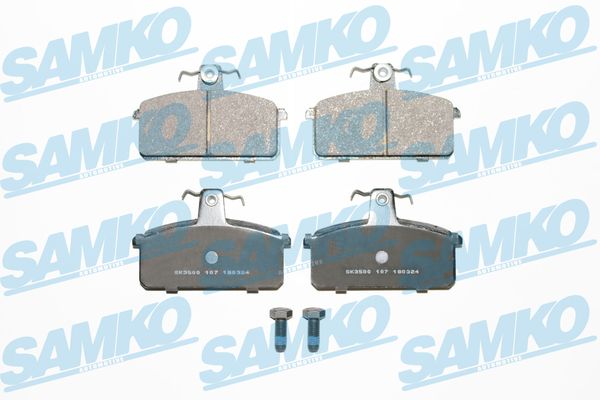 Kit pastiglie freno, Freno a disco - 5SP107 SAMKO