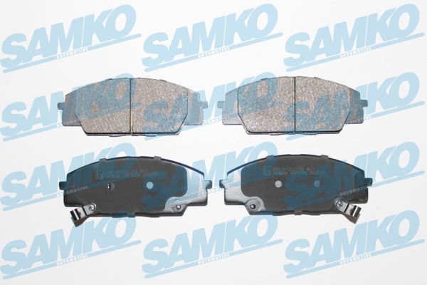 Brake Pad Set, disc brake - 5SP1070 SAMKO