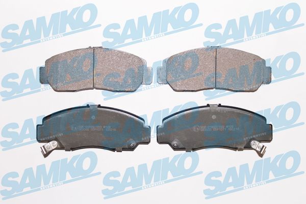 Комплект тормозных колодок, дисковый тормоз - 5SP1071 SAMKO