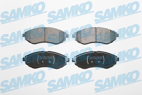 Brake Pad Set, disc brake - 5SP1080 SAMKO