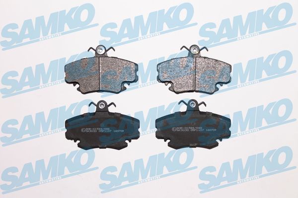Brake Pad Set, disc brake - 5SP1107 SAMKO