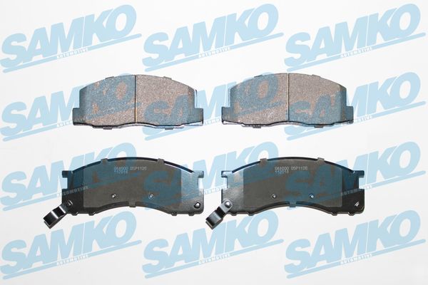 Brake Pad Set, disc brake - 5SP1126 SAMKO