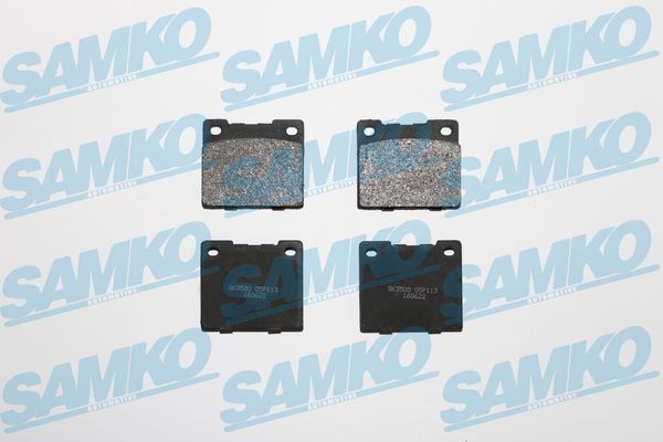 Brake Pad Set, disc brake - 5SP113 SAMKO