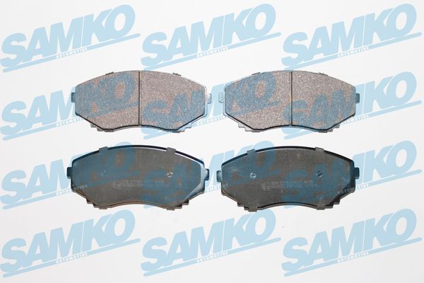 Комплект тормозных колодок, дисковый тормоз - 5SP1132 SAMKO
