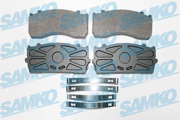 Brake Pad Set, disc brake - 5SP1169 SAMKO